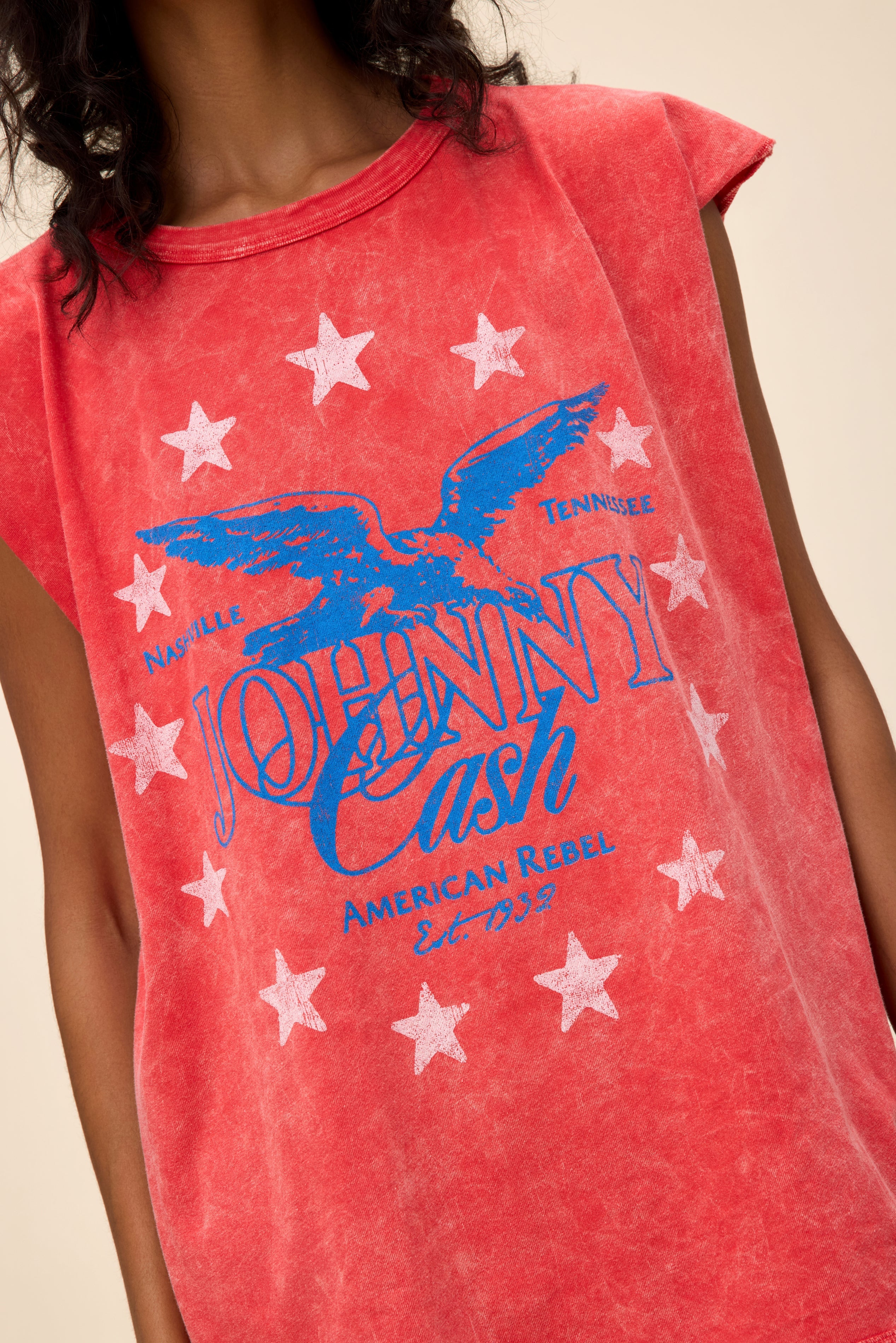 Daydreamer Johnny Cash Muscle Tank