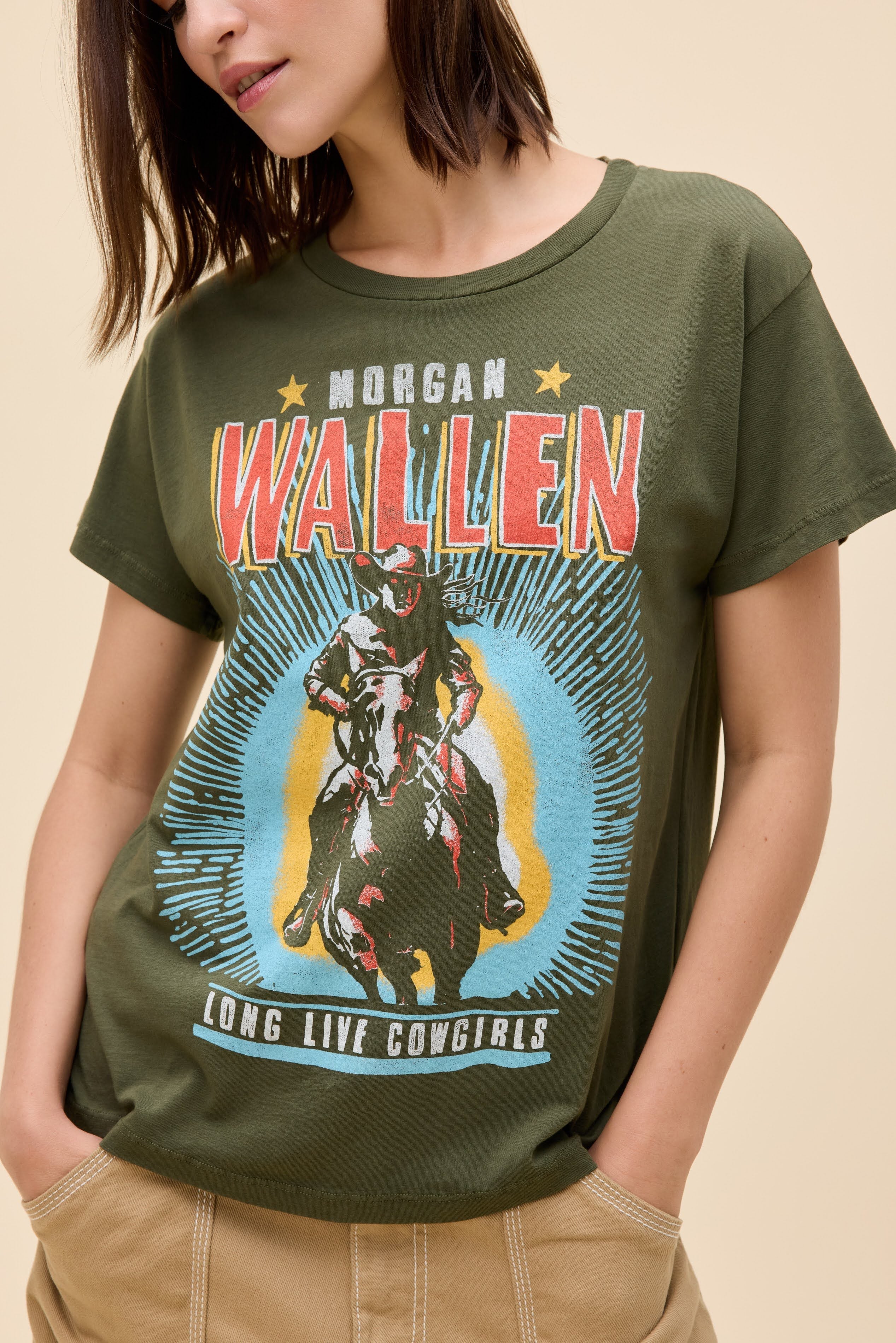 Daydreamer Morgan Wallen Long Live Cowgirls Solo Tee