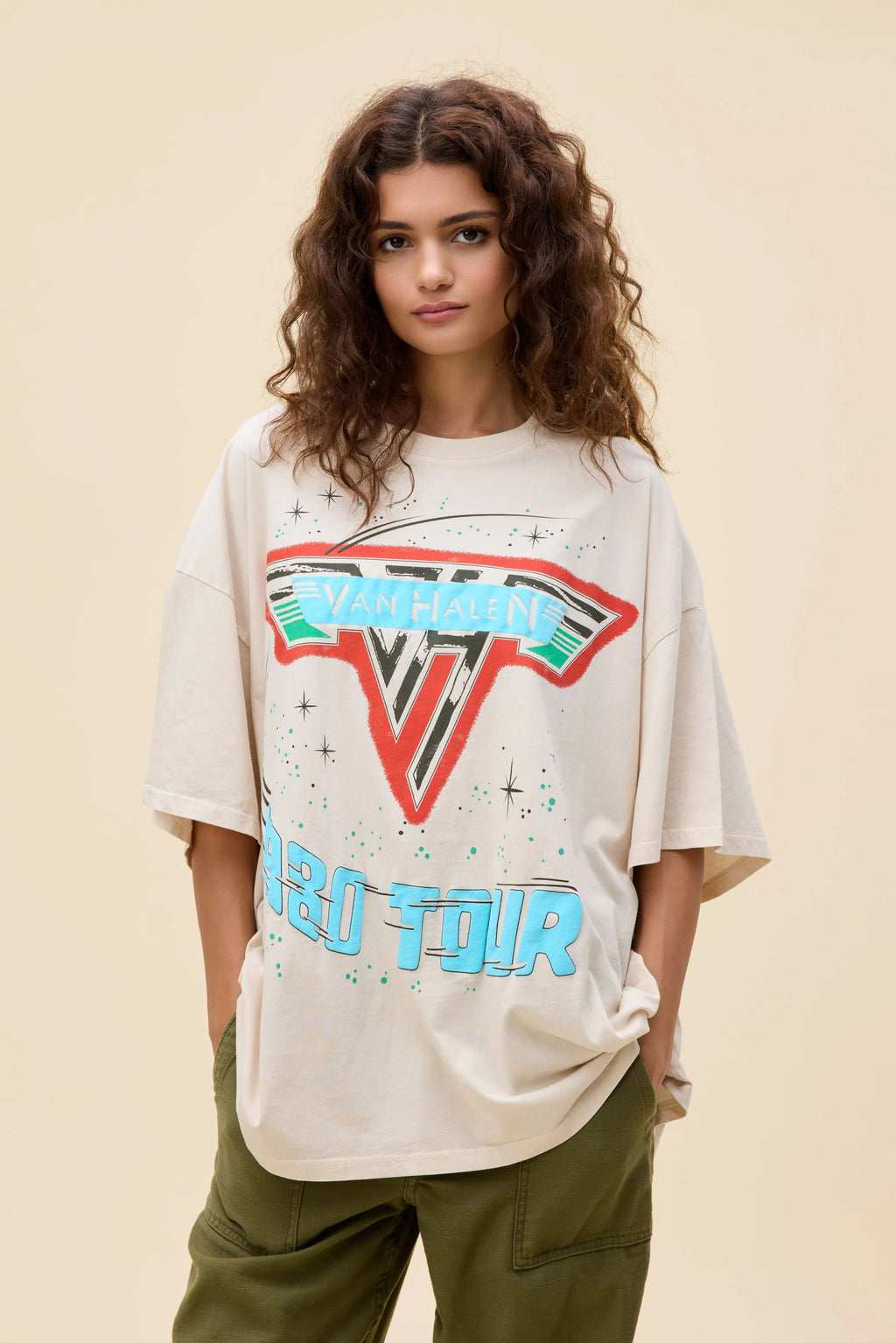 Daydreamer Van Halen 1980 Tour One Size Tee